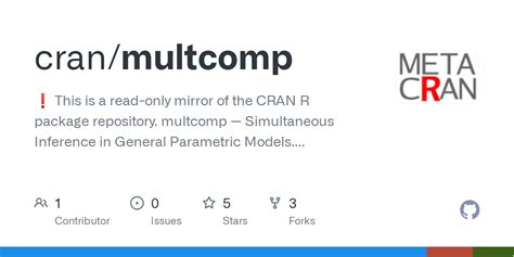 multcomp: Simultaneous Inference in General Parametric Models